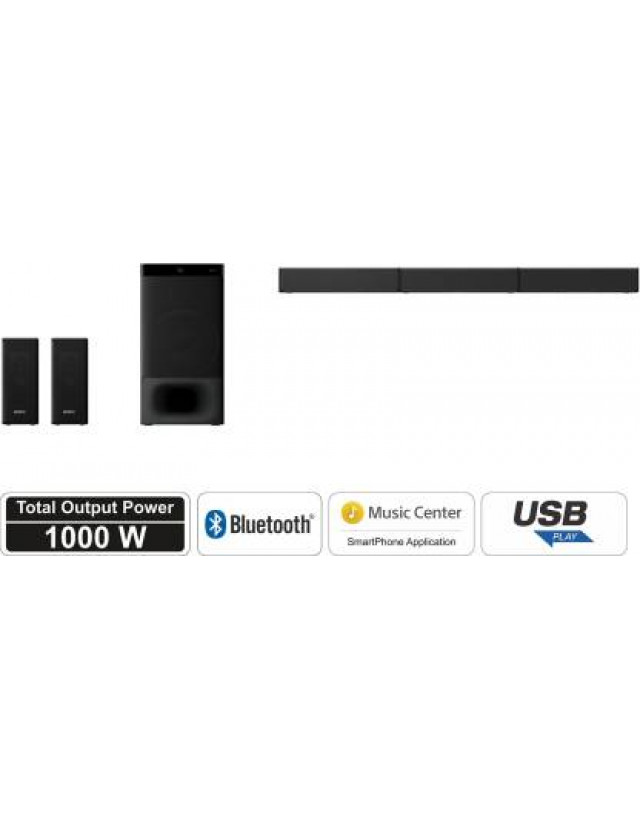 Sony 51 Home Cinema Soundbar System Ht S500rf